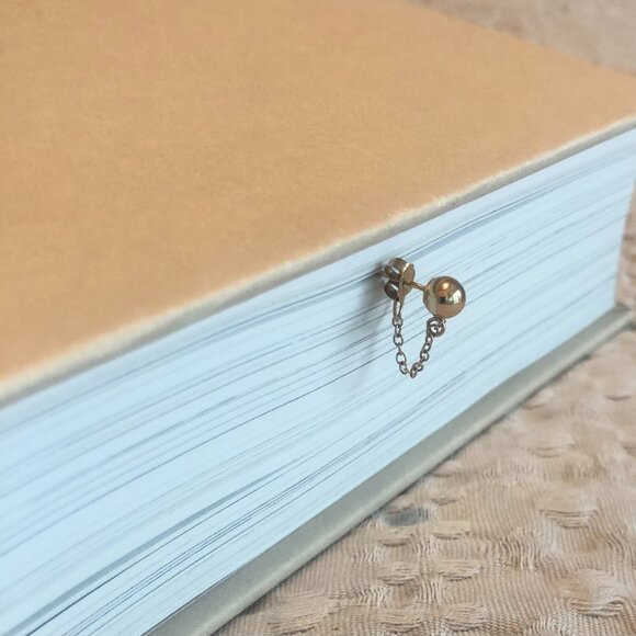 Bluboho Ball Chain Earring_SINGLE Earring - Picture 1 of 6